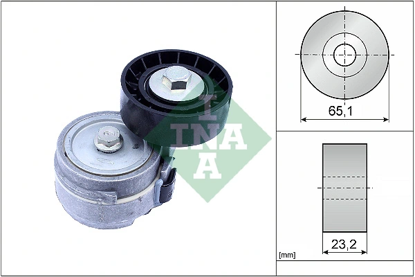 Belt Tensioner, V-ribbed belt